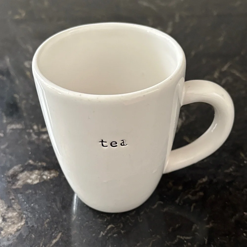 Pottery Barn White Tea Mug
